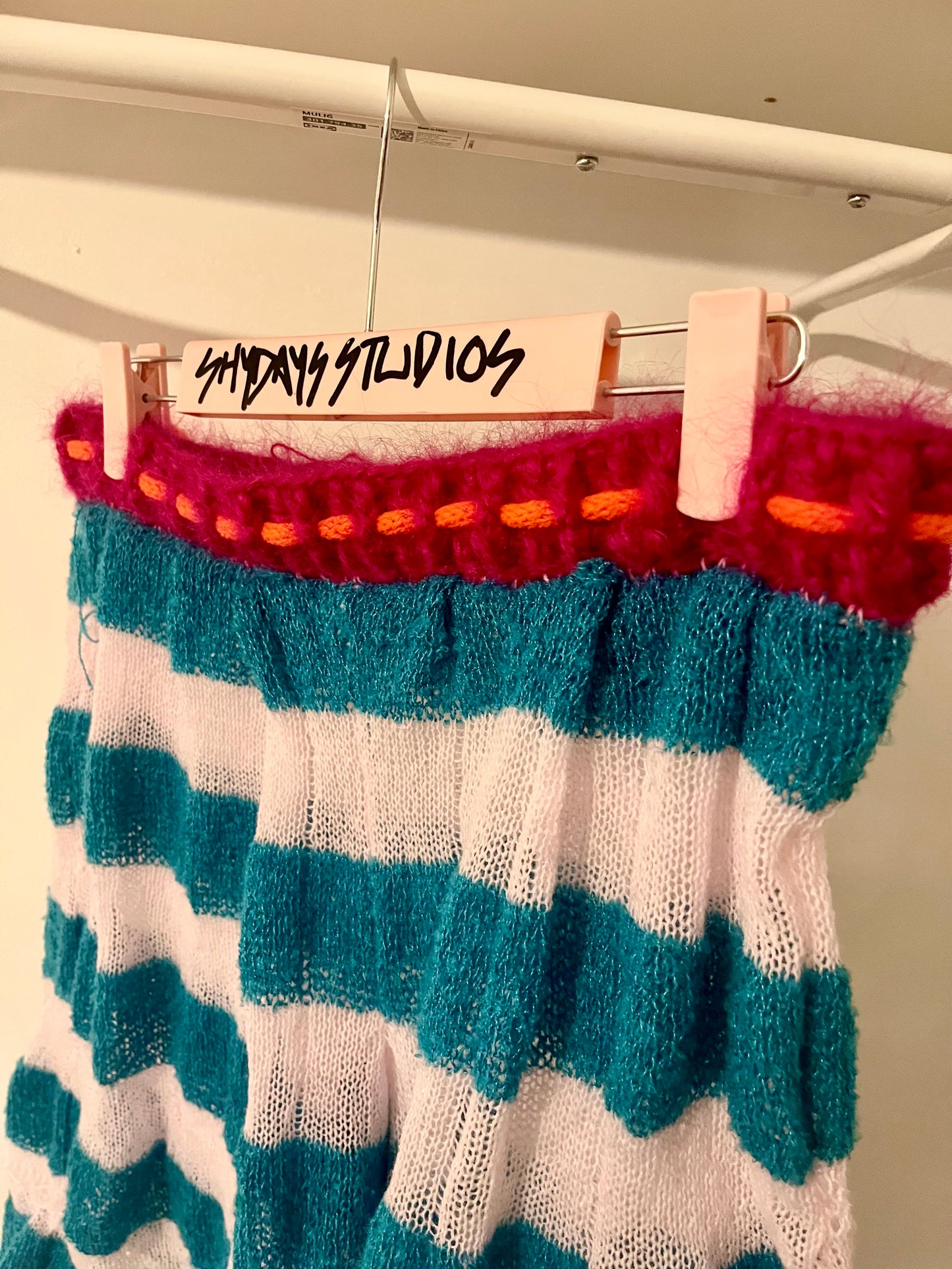 Knitted Wide Leg Shorts