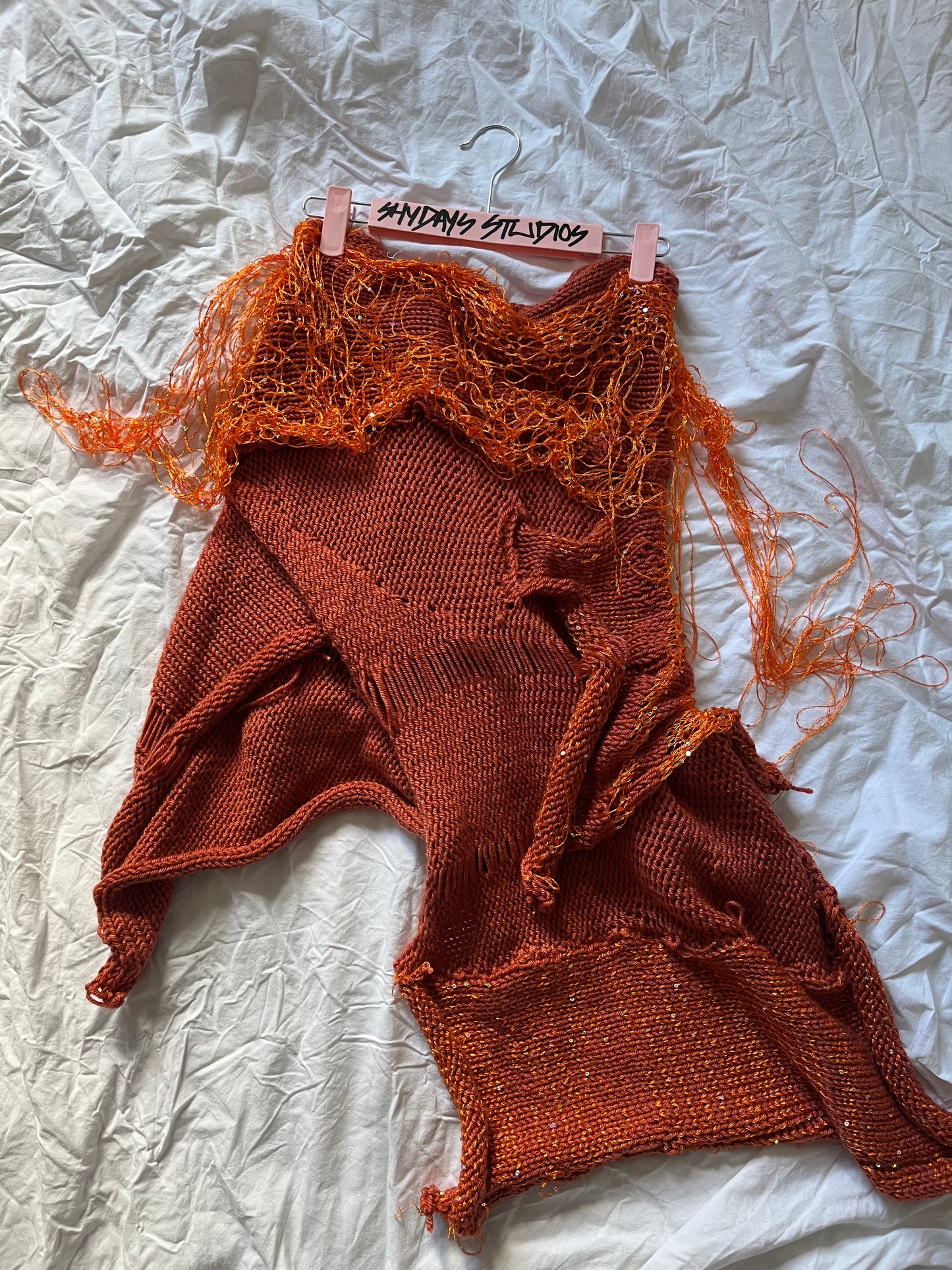 Layered Knit Skirt