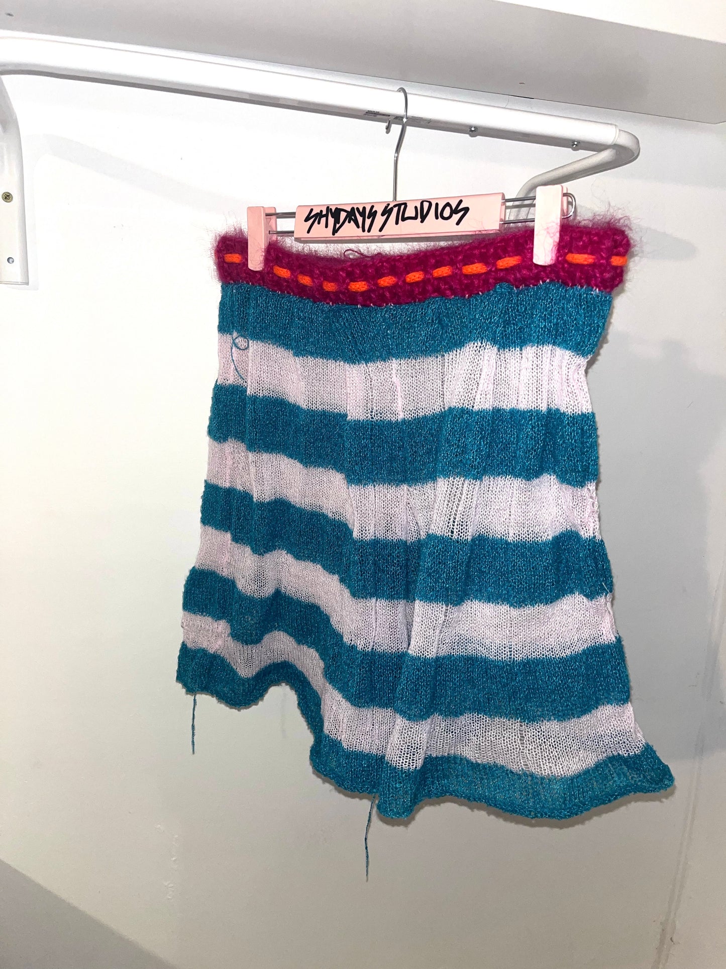 Knitted Wide Leg Shorts
